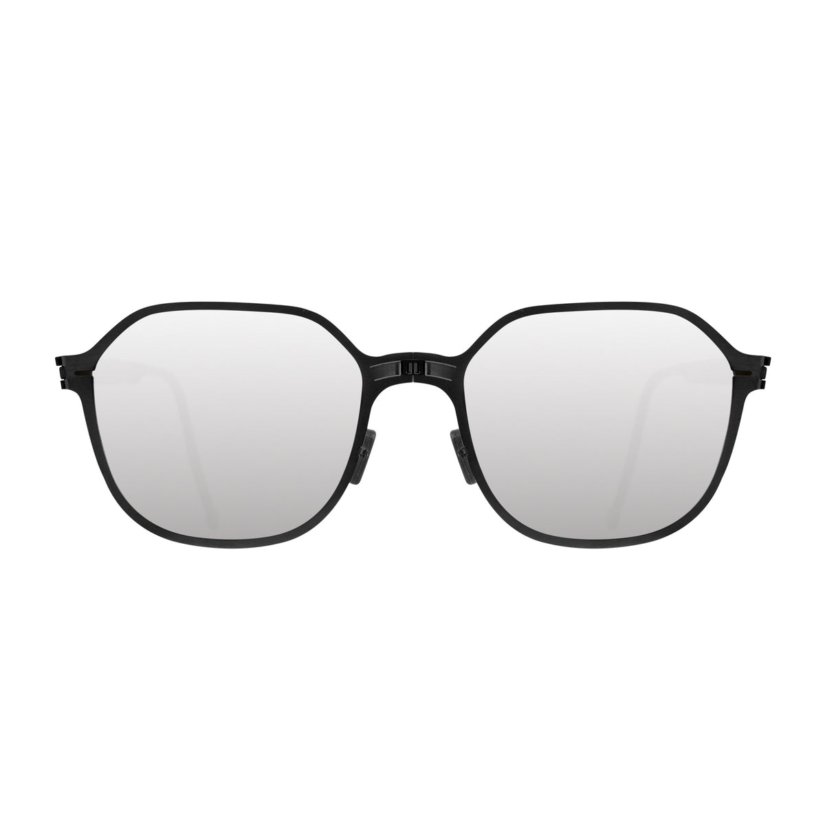 ROAV DEAN foldable sunglasses, Black frame, Silver lens