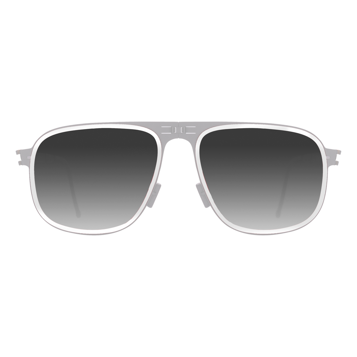 ROAV BOXER foldable navigator sunglasses, Steel & Crystal frame, Moonrise lens