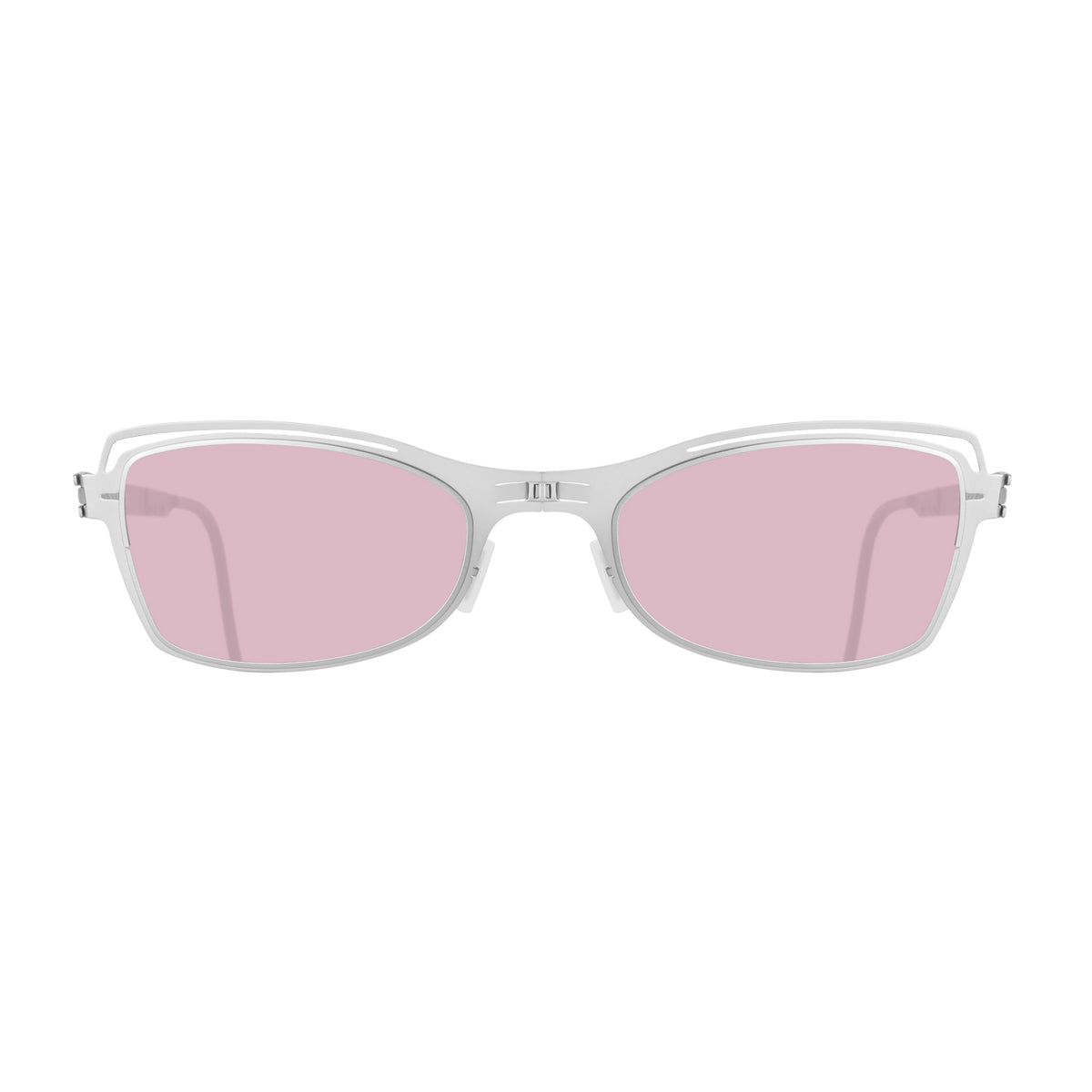 ROAV PENELOPE foldable sunglasses, Steel frame, Light Pink lens