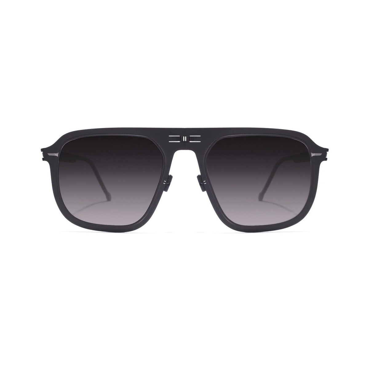 ROAV VIRGIL foldable oversized sunglasses, Black frame, Moonrise lens